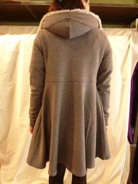 フードボアスウェットJKT