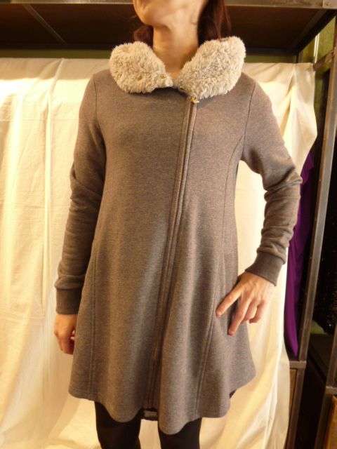 フードボアスウェットJKT
