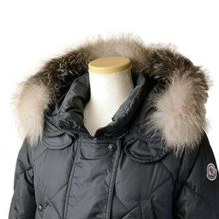 MONCLER Jr：モンクレールJr　2016年秋冬新作 レディースダウンジャケット VAULOGE チャコールグレー(926)