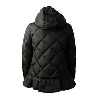 MONCLER Jr：モンクレールJr　2016年秋冬新作　レディースダウンジャケット　VOUGLETTE Jr 　ブラック(999)