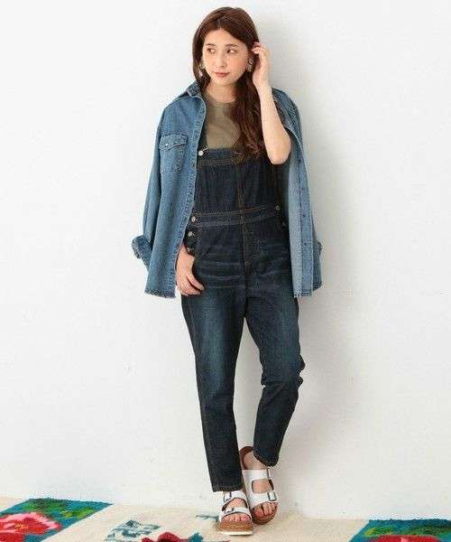デニムオーバーオール/AEBC DNM OVERALL
