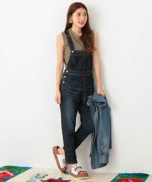 デニムオーバーオール/AEBC DNM OVERALL