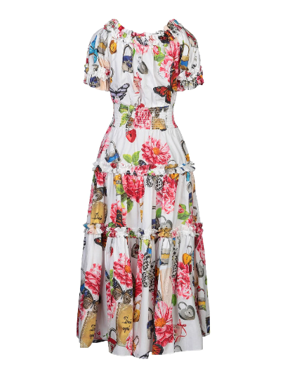DOLCE & GABBANA ひざ丈ワンピース