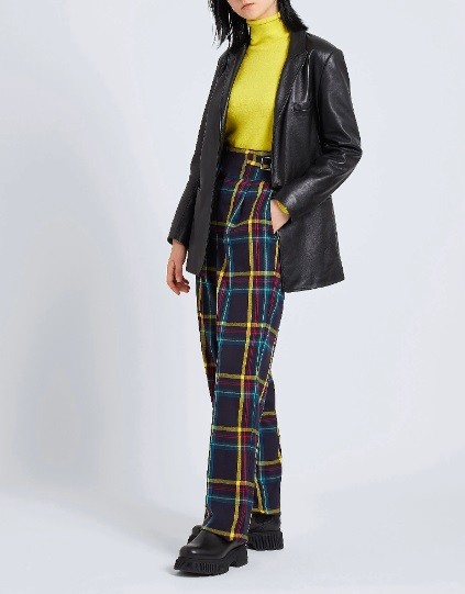 8 by YOOX  | HIGH-WAIST BELTED PLEAT FRONT PANTS パンツ
