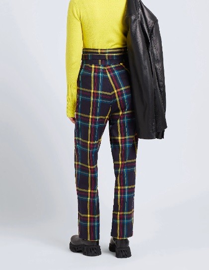 8 by YOOX  | HIGH-WAIST BELTED PLEAT FRONT PANTS パンツ