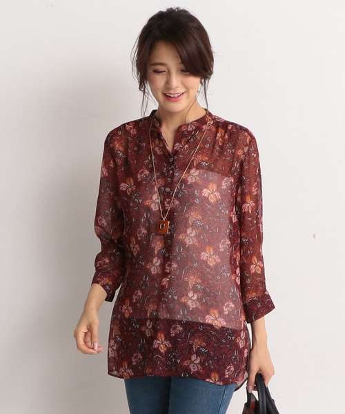 【洗える！】Ratti Botanical Print ブラウス / 23区 【公式通販】オンワード・クローゼット
