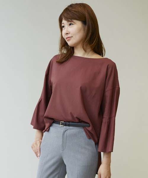 【洗える！】Cotton Twill Tブラウス / 23区 【公式通販】オンワード・クローゼット