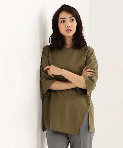 【洗える！】ハイストレッチポンチ カットソー / 23区 【公式通販】オンワード・クローゼット