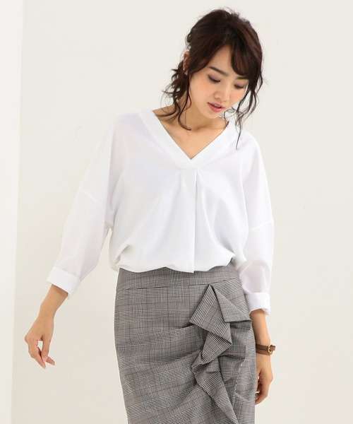 【洗える！】Cotton Twill チュニックブラウス / 23区 【公式通販】オンワード・クローゼット