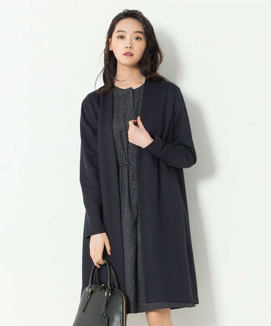 【洗える】CLEAR FACE JERSEY ロングカーディガン / 23区 【公式通販】オンワード・クローゼット