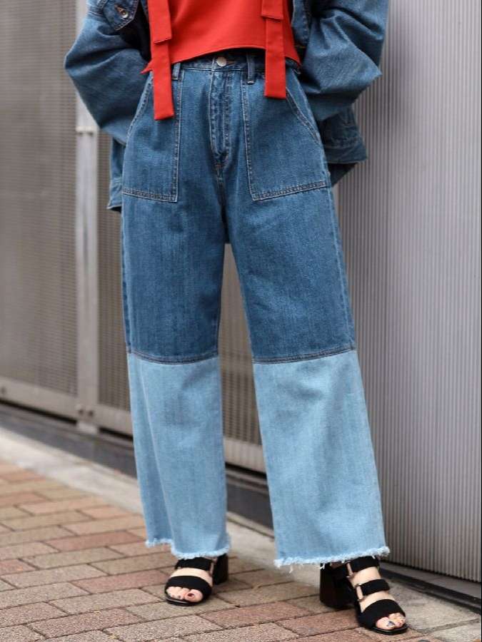 ハーフカットデニムパンツ｜MURUA/ムルーア 011712400401 | モバコレ