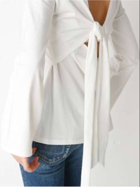 BACK TIE TOPS｜SLY/スライ 030ASH80-0240 | モバコレ