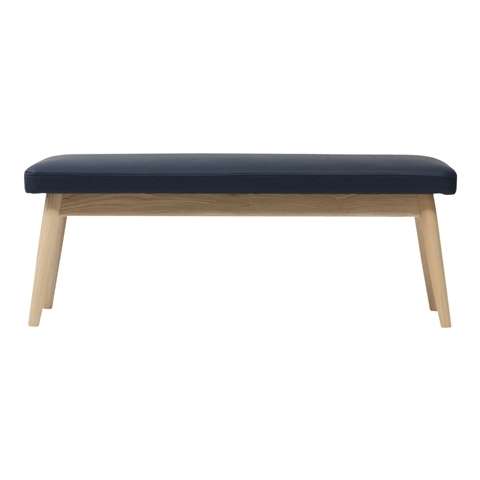 【W1150】ピオニ ベンチ ネイビーxナチュラル(ネイビーxナチュラル)　Francfranc（フランフラン）公式サイト｜家具、インテリア雑貨、通販