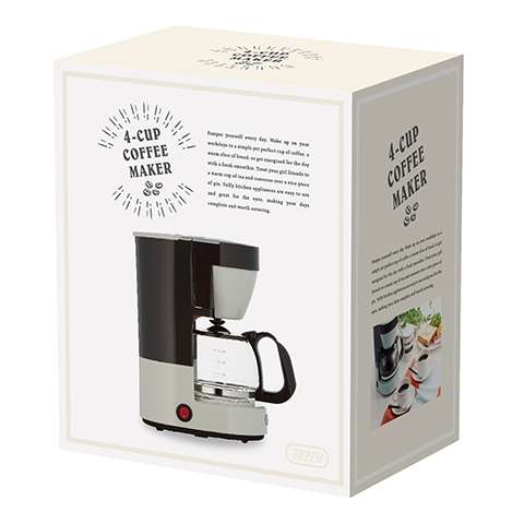 Toffy 4カップ コーヒーメーカー ホワイト(ホワイト)　Francfranc（フランフラン）公式サイト｜家具、インテリア雑貨、通販