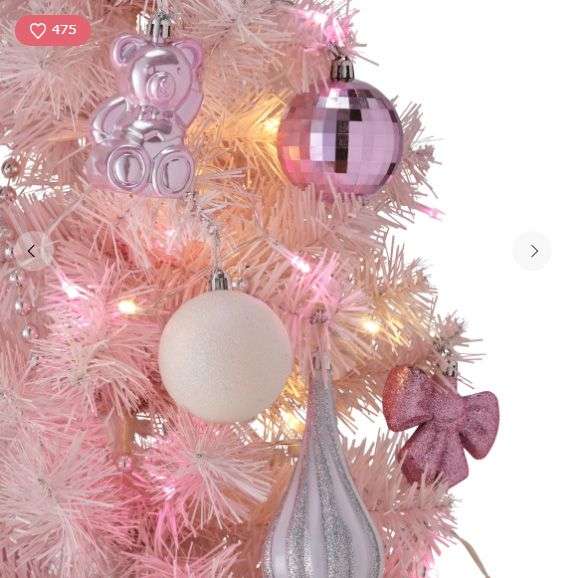 クリスマススターターセット スウィーティー 150cm ピンク – Francfranc（フランフラン）公式通販 家具・インテリア・生活雑貨