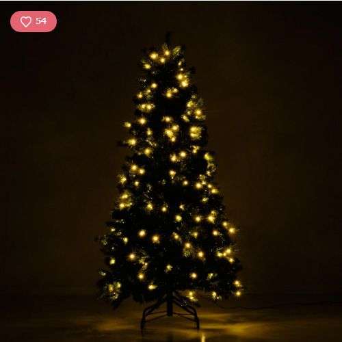 LED150球付きクリスマスツリー 120cm グリーン