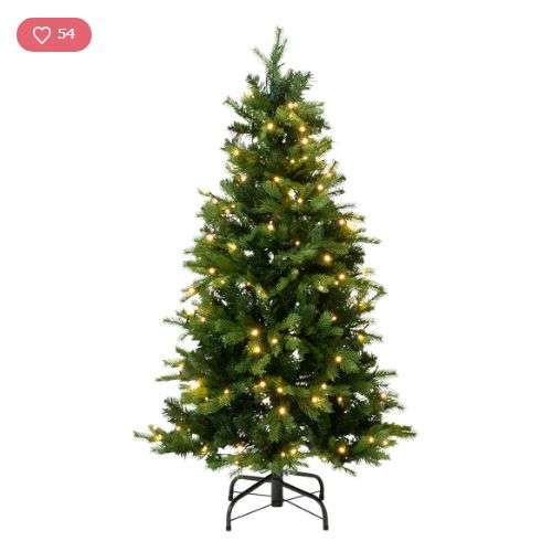 LED150球付きクリスマスツリー 120cm グリーン