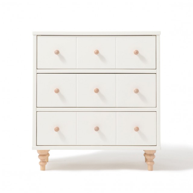 ラーナ チェスト ロー 2 ホワイト×ナチュラル（W602×H655）     – Francfranc（フランフラン）公式通販 家具・インテリア・生活雑貨