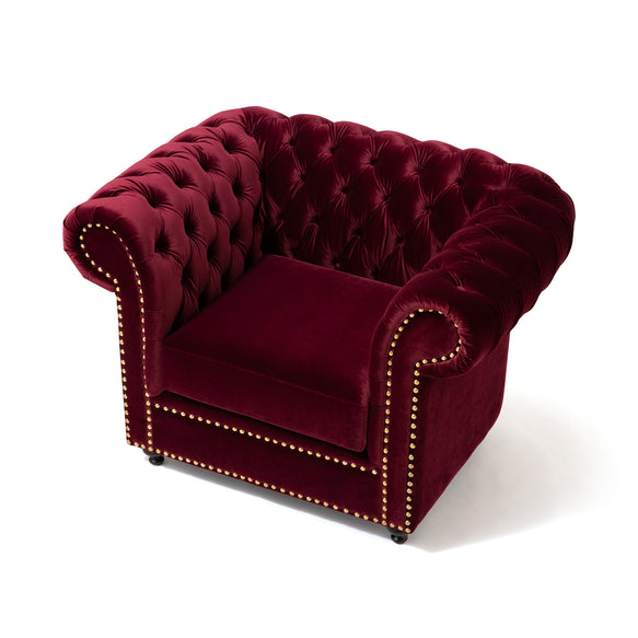 ANNA SUI ソファ 1S ダークレッド | Francfranc（フランフラン）公式通販 家具・インテリア・生活雑貨