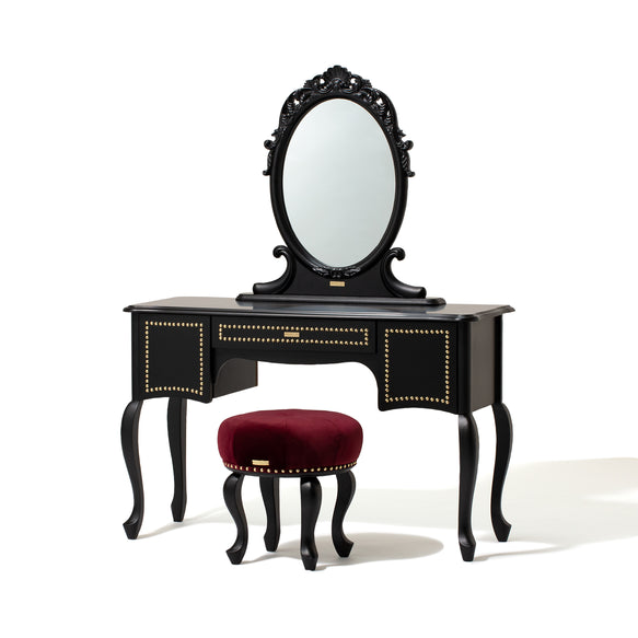 ANNA SUI ドレッサースツール ダークレッド×ブラック | Francfranc（フランフラン）公式通販 家具・インテリア・生活雑貨
