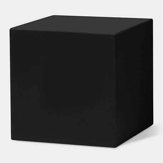 MoMA カラーキューブクロック ブラック(ブラック): ホーム|MoMA Design Store (モマデザインストア）