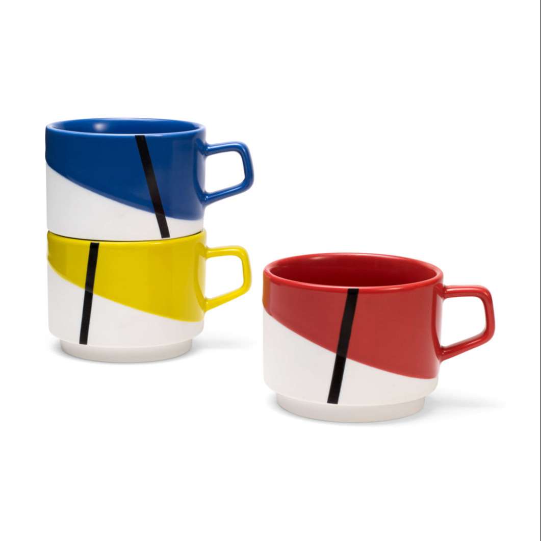 MoMA デ・ステイル マグカップセット: キッチン & ダイニング|MoMA Design Store (モマデザインストア）