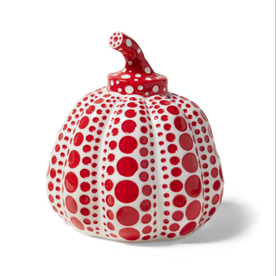 草間彌生：オブジェ PUMPKIN レッド(レッド): オフィス|MoMA Design Store (モマデザインストア）