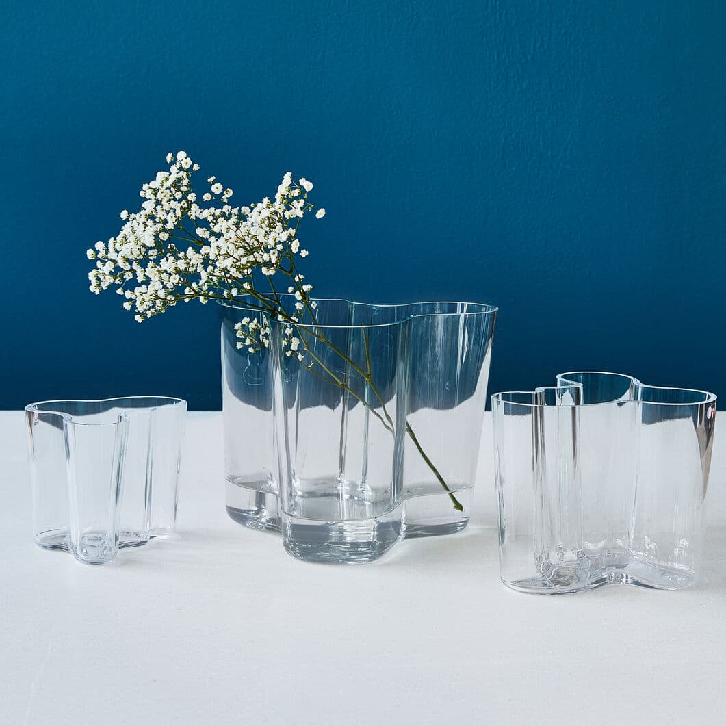 iittala アアルト ベース 160mm クリア(160mm クリア)：ホーム