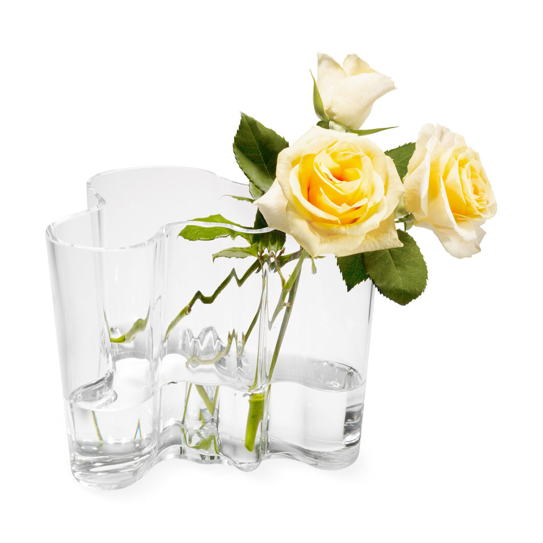 iittala アアルト ベース 160mm クリア(160mm クリア)：ホーム