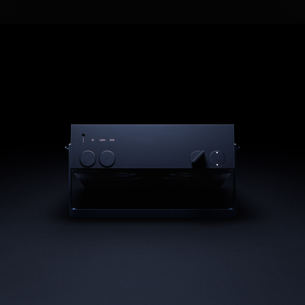 OB-4 ポータブル Bluetoothスピーカー ＆ FMラジオ ブラック(ブラック)：テック