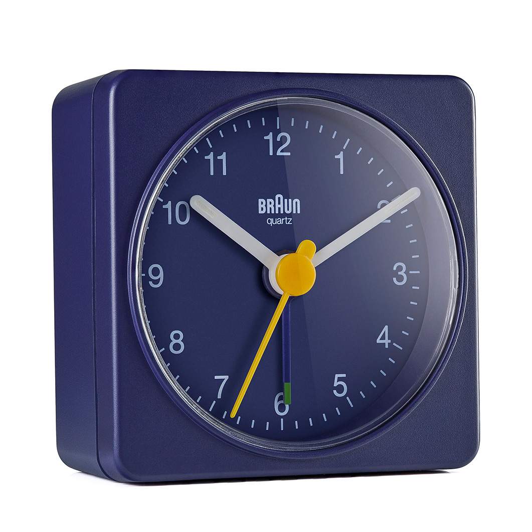 BRAUN BC02 アラームクロック ネイビー(ネイビー)：ホーム