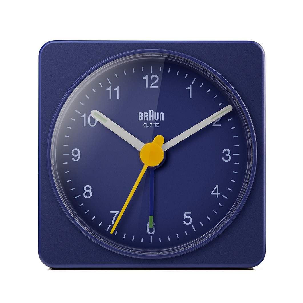 BRAUN BC02 アラームクロック ネイビー(ネイビー)：ホーム