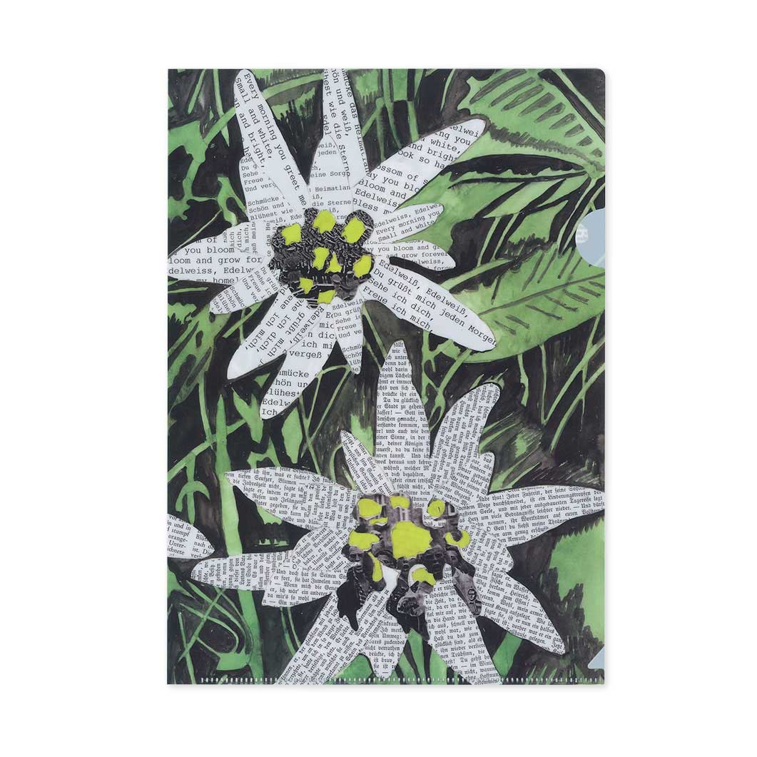 MoMA オーデンバッハ：Edelweiss クリアフォルダー(オーデンバッハ：Edelweiss)：オフィス