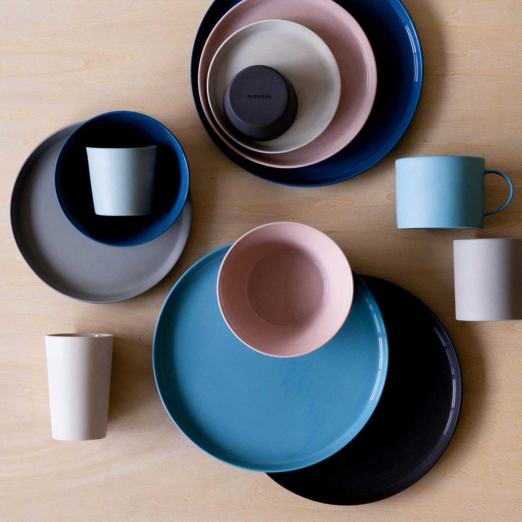 Stoneware マグ 380 ブルー(ブルー)：キッチン & ダイニング