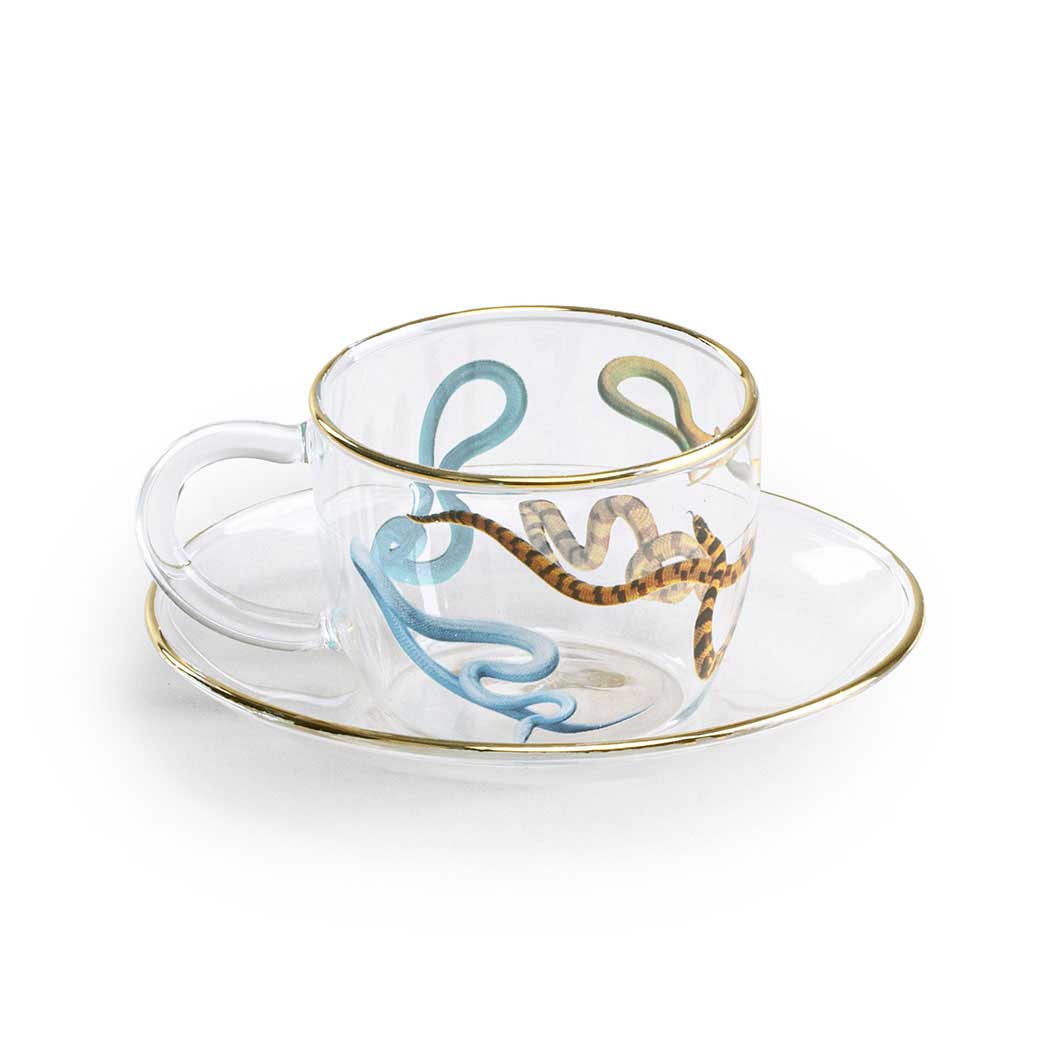 Seletti Toiletpaper カップ＆ソーサー Snakes(カップ＆ソーサー Snakes)：キッチン & ダイニング