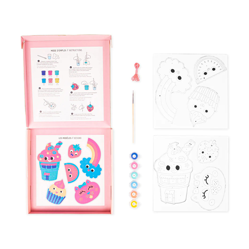 Pop ペイント ボックス Kawaii(Kawaii)：キッズ