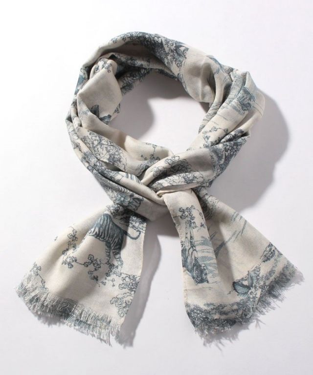 【セール】PAUL & JOE ACCESSOIRES(ポールアンドジョー アクセソワ) ウールプリントストール(502637792) | ポール アンド ジョー アクセソワ(PAUL & JOE ACCESSORIES) - MAGASEEK