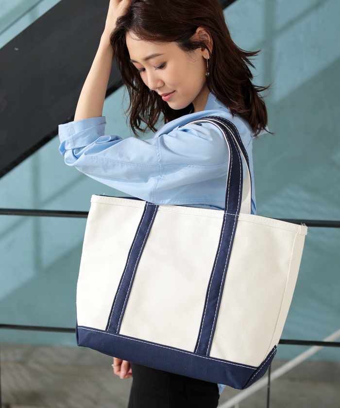 【セール】★【L.L.BEAN】BOAT＆TOTE  ZIP－TOP(502331922) | エルエルビーン(L.L.Bean) - MAGASEEK