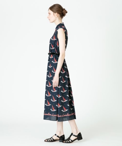 【LOULOU WILLOUGHBY】ヨットプリントワンピース(504673148) | アルアバイル(allureville) - MAGASEEK