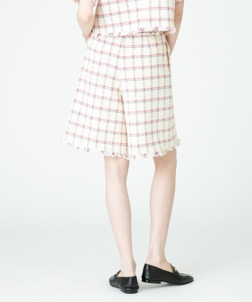 【LOULOU WILLOUGHBY】カラミチェックショートパンツ(504544325) | アルアバイル(allureville) - MAGASEEK