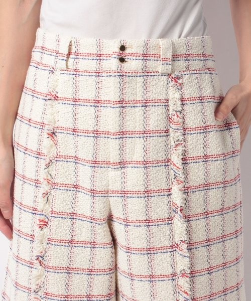 【LOULOU WILLOUGHBY】カラミチェックショートパンツ(504544325) | アルアバイル(allureville) - MAGASEEK
