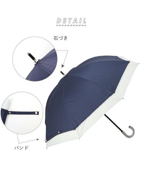 晴雨兼用 長傘 50cm(504658142) | バックヤードファミリー(BACKYARD FAMILY) - MAGASEEK