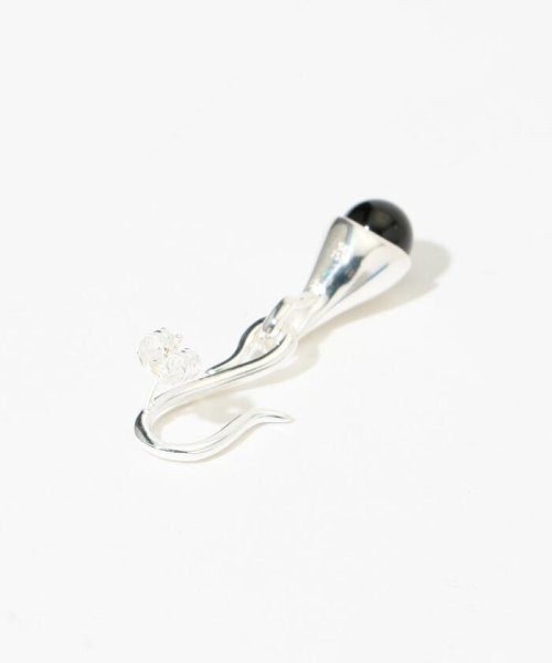 NATHALIE SCHRECKENBERG GOTA ONYX シルバー ドロップモチーフピアス(504261382) | TOMORROWLAND GOODS(TOMORROWLAND GOODS) - MAGASEEK
