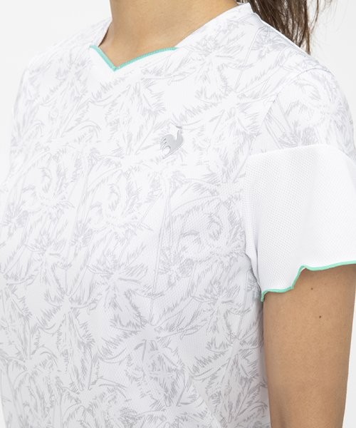 【高速ドライ/UV CUT】ExcDRY D－tec グラフィックゲームシャツ(505109880) | ルコックスポルティフ(le coq sportif ) - MAGASEEK