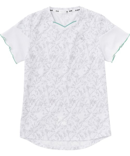 【高速ドライ/UV CUT】ExcDRY D－tec グラフィックゲームシャツ(505109880) | ルコックスポルティフ(le coq sportif ) - MAGASEEK