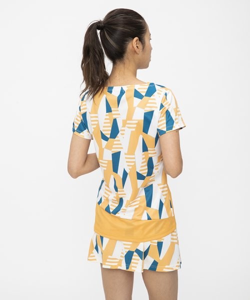 涼感グラフィックゲームシャツ(505109878) | ルコックスポルティフ(le coq sportif ) - MAGASEEK