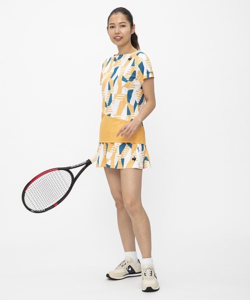 涼感グラフィックゲームシャツ(505109878) | ルコックスポルティフ(le coq sportif ) - MAGASEEK
