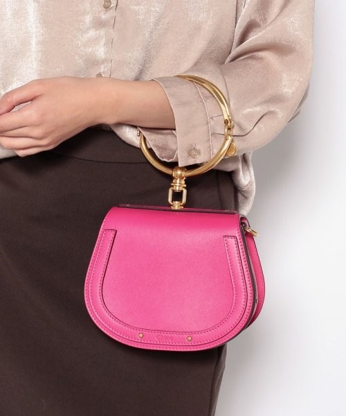 【CHLOE】クロエ ショルダーバッグ ハンドバッグ スモールブレスレットバッグ  レディース ピンク(505052886) | クロエ(Chloe) - MAGASEEK