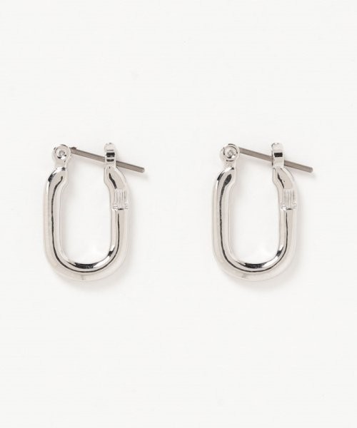【セール】セサンパ ロゴ オーバルフープピアス(504777684) | ランバン　オン　ブルー（ジュエリー）(LANVIN en Bleu(JEWELRY)) - MAGASEEK