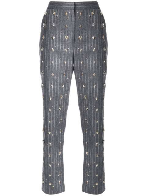 MSGM ピンストライプ パンツ - Farfetch